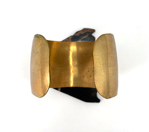 the Agate Brass Cuff