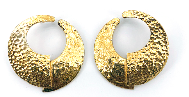 Yves Saint Laurent Gold Earrings