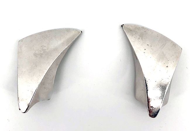 Yves Saint Laurent Silver Earrings