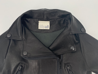 the Baby Motorcycle Jacket in Stretch Leather