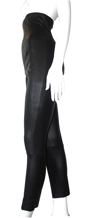 the Leather Capri Pant